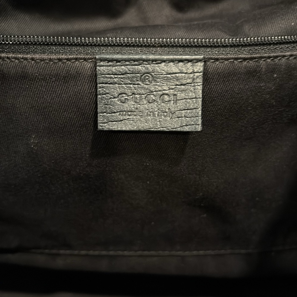 Gucci Brown Canvas Tote with Monogram Pattern - Picture 4 of 14